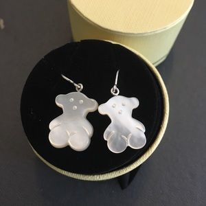 Tous silver and mother of pearl earrings